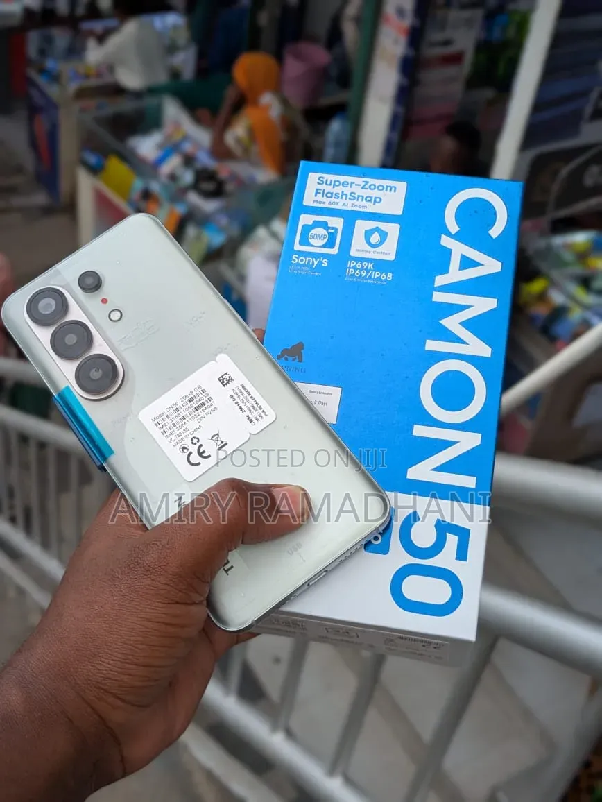 New Tecno Camon 50 Pro 256 GB Gray
