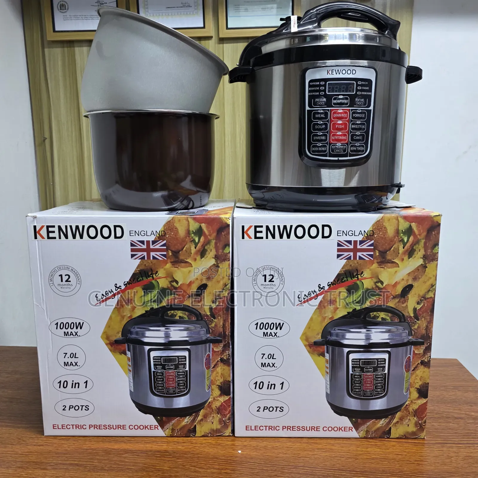 Kenwood Pressure Cooker 6l
