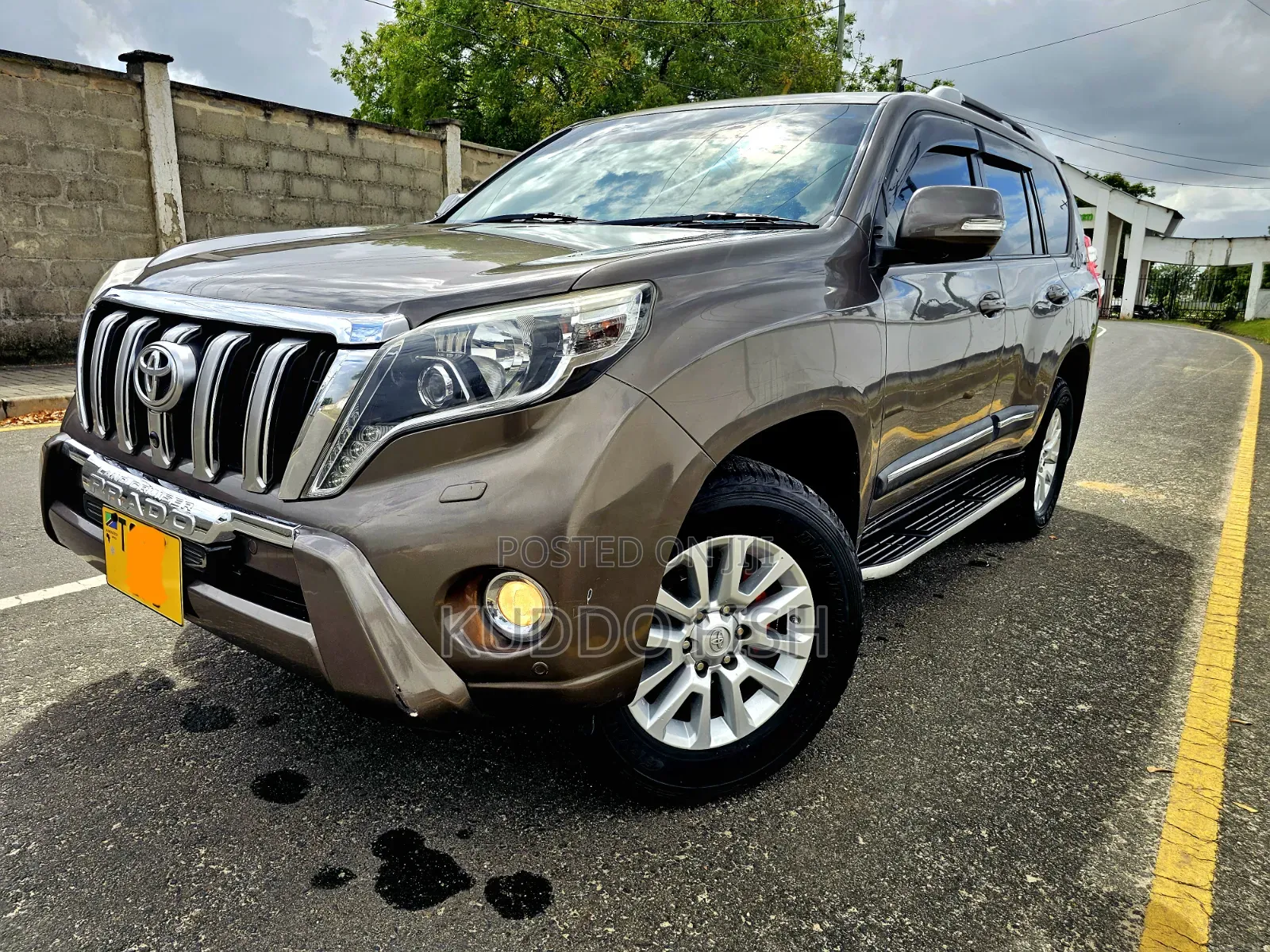 Toyota Land Cruiser Prado 2017 Gray