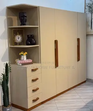 Luxury Wardrobe Ya Milango Mnne Na Dresser Yake