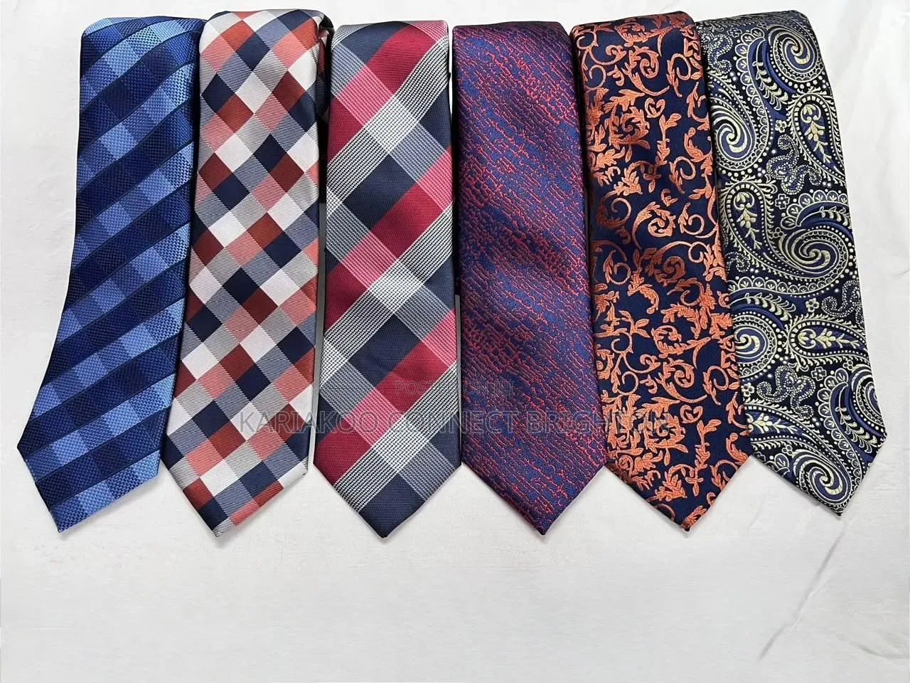 Assorted Patterned Designer Neckties Collection