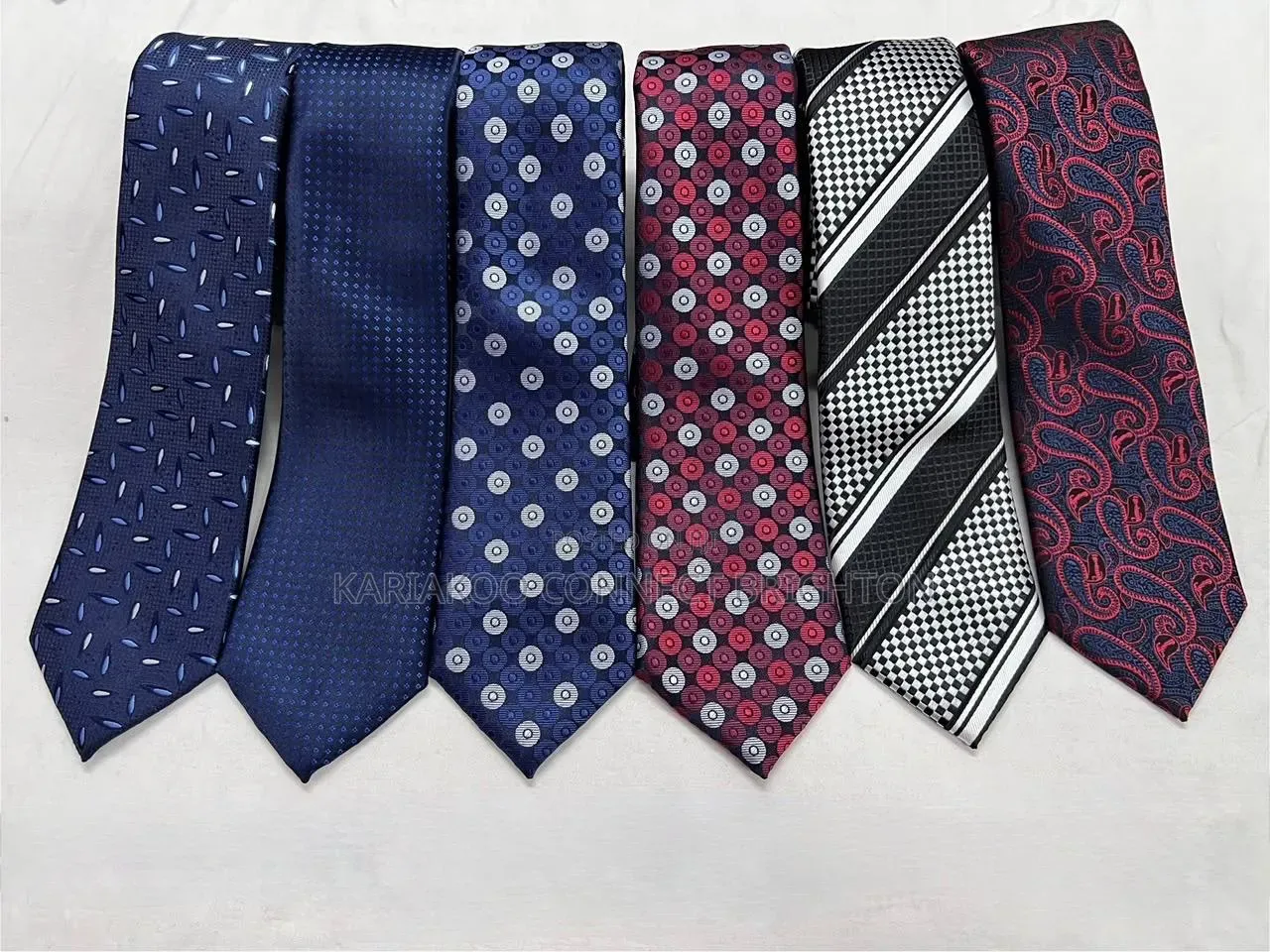 Assorted Patterned Designer Neckties Collection
