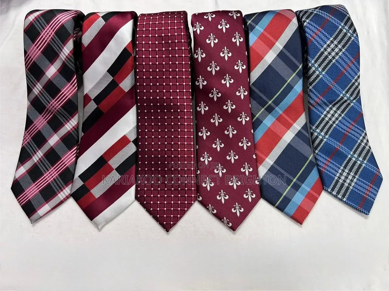 Assorted Patterned Designer Neckties Collection