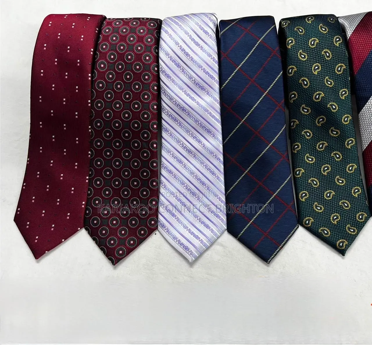 Assorted Patterned Designer Neckties Collection