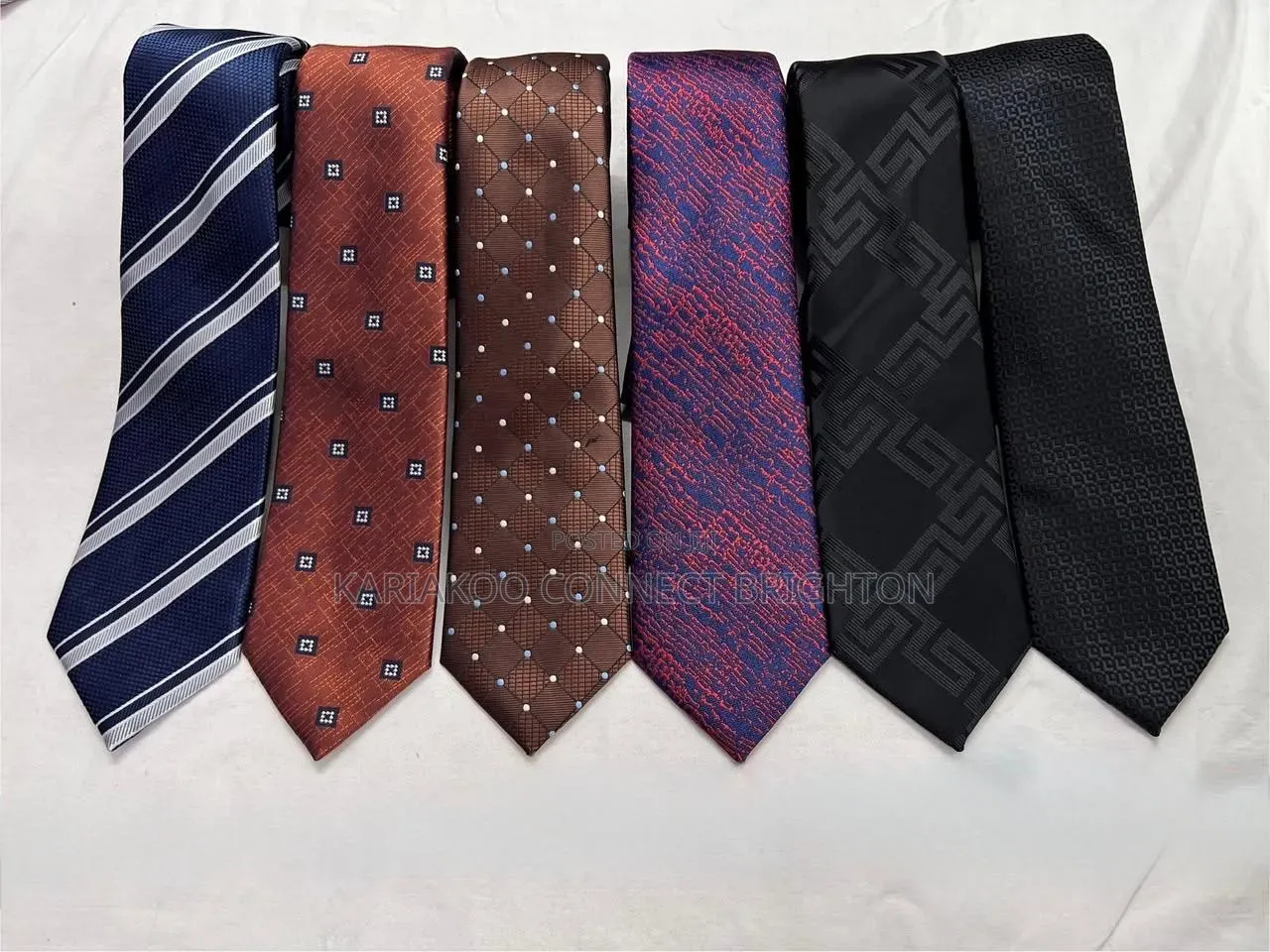 Assorted Patterned Designer Neckties Collection
