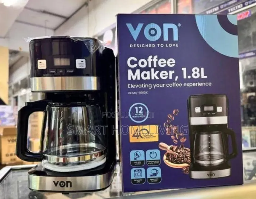 Von VCMD-901DK Drip Coffee Make