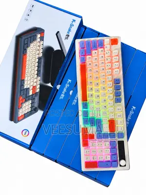 Wireless Mechanical Gaming Keyboard (Bluetooth & 2.4G Dongle)