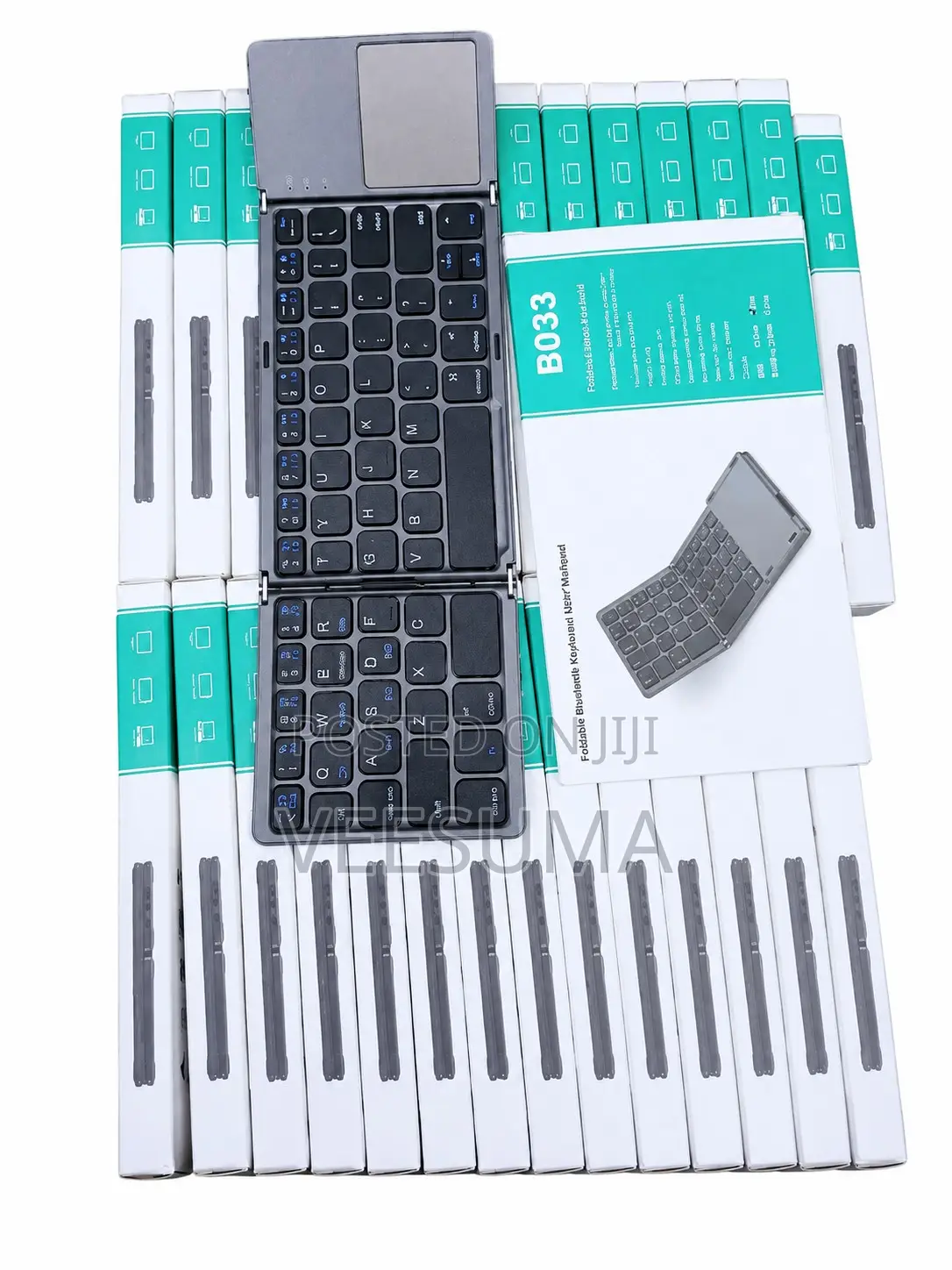 Foldable Bluetooth Keyboard With Touchpad (B033 - Rechargeable)