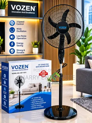 VOZEN Floor Stand Fan SIZE 18
3 Speed Control
