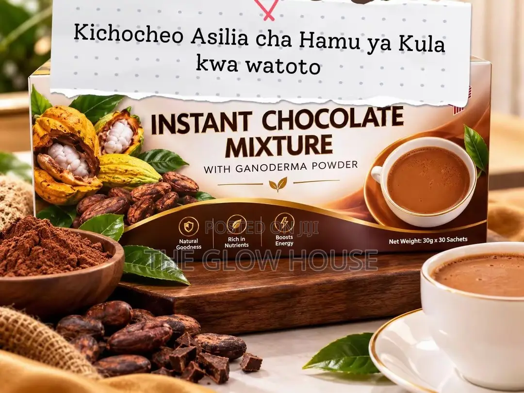 Instant Chocolate Mixture With Ganoderma Powder