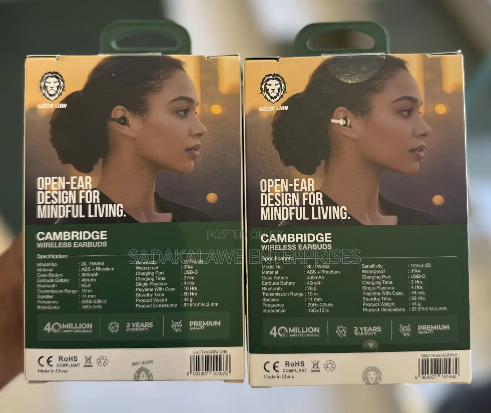 Green Lion Wireless Earbuds