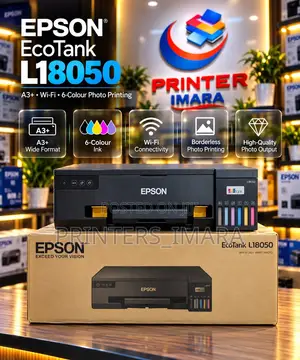 Epson Ecotank L18050 — Professional A3+ Photo Printing!