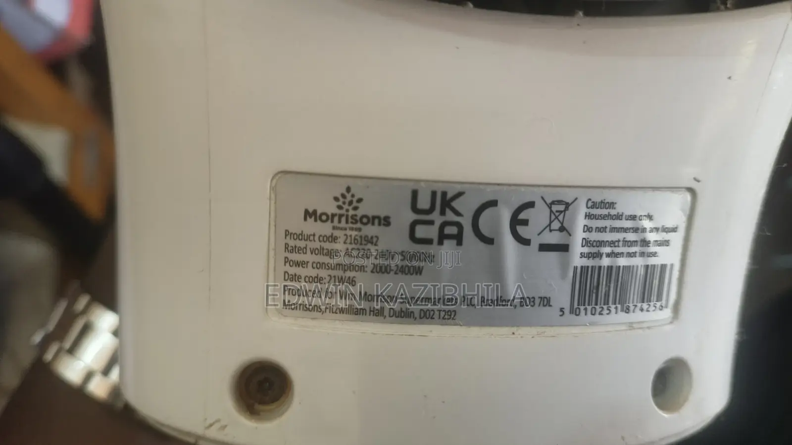 Morrison Steam Iron