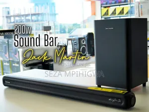 Jack Martin 200W Sound Bar With Subwoofer