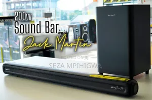 Jack Martin 200W Sound Bar With Subwoofer