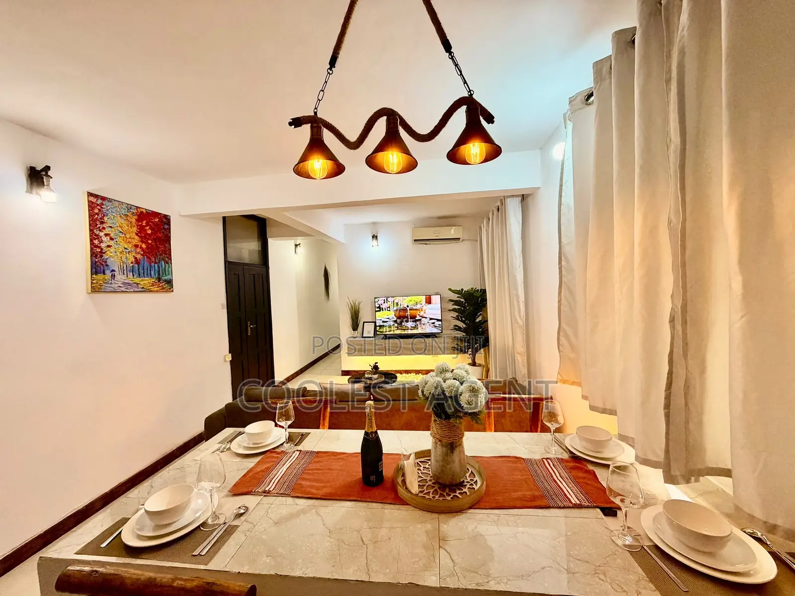 Furnished 2bdrm Apartment in Coolest Estate, Mikocheni for rent