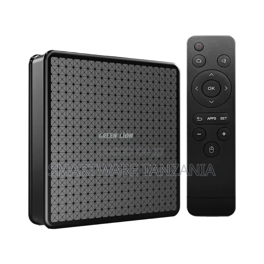 Green Lion Android TV Box, 4K Resolution, Cortex A53 CPU, HDMI 2.0a