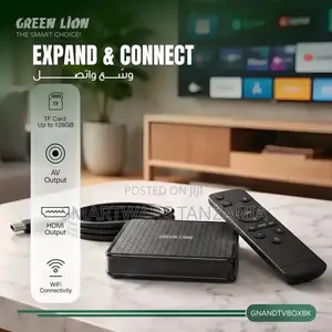 Green Lion Android TV Box With HDMI 2.0 Output, 4K Support