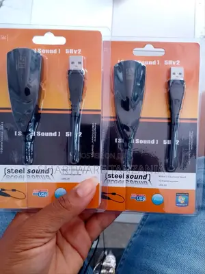 Steel Sound USB 2.0 Virtual 7.1 Channel Sound Adapter With Equalizer