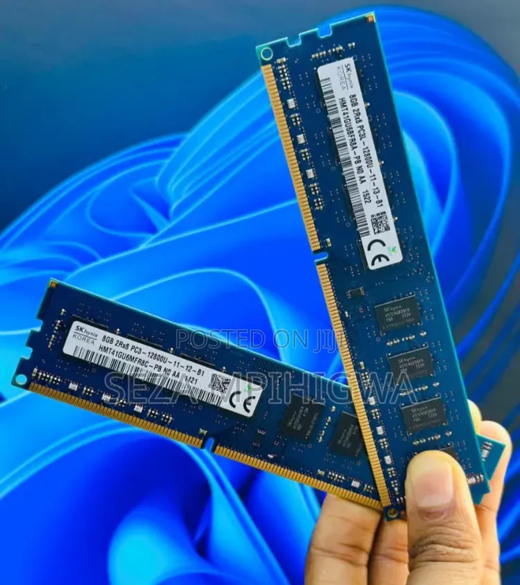​sk Hynix 8gb Ddr3 Desktop Ram (Pc3-12800u / 1600mhz)