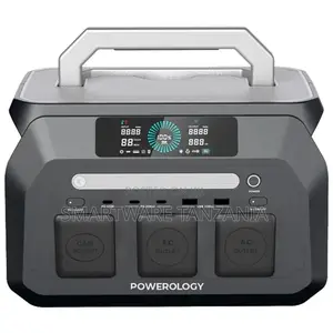 Powerology Dynamic800 Portable Power Station, 800W, LiFePO4 Battery