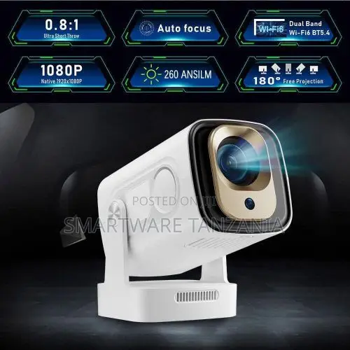 Yesido Portable Projector 1920 X 1080P Resolution With Remote Control