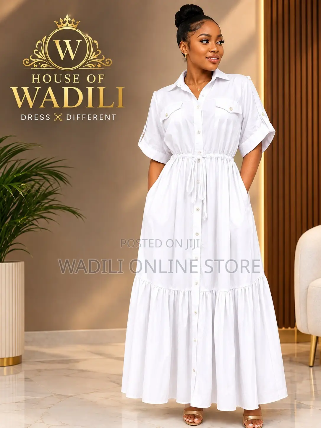 Long White Dress