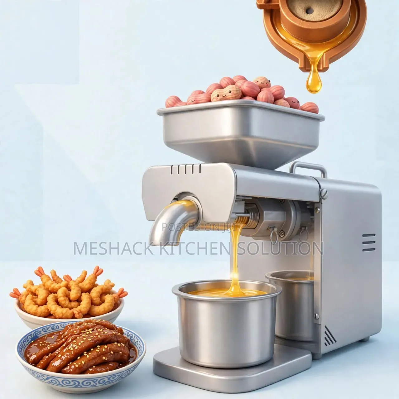 Commercial Oil Press Machine