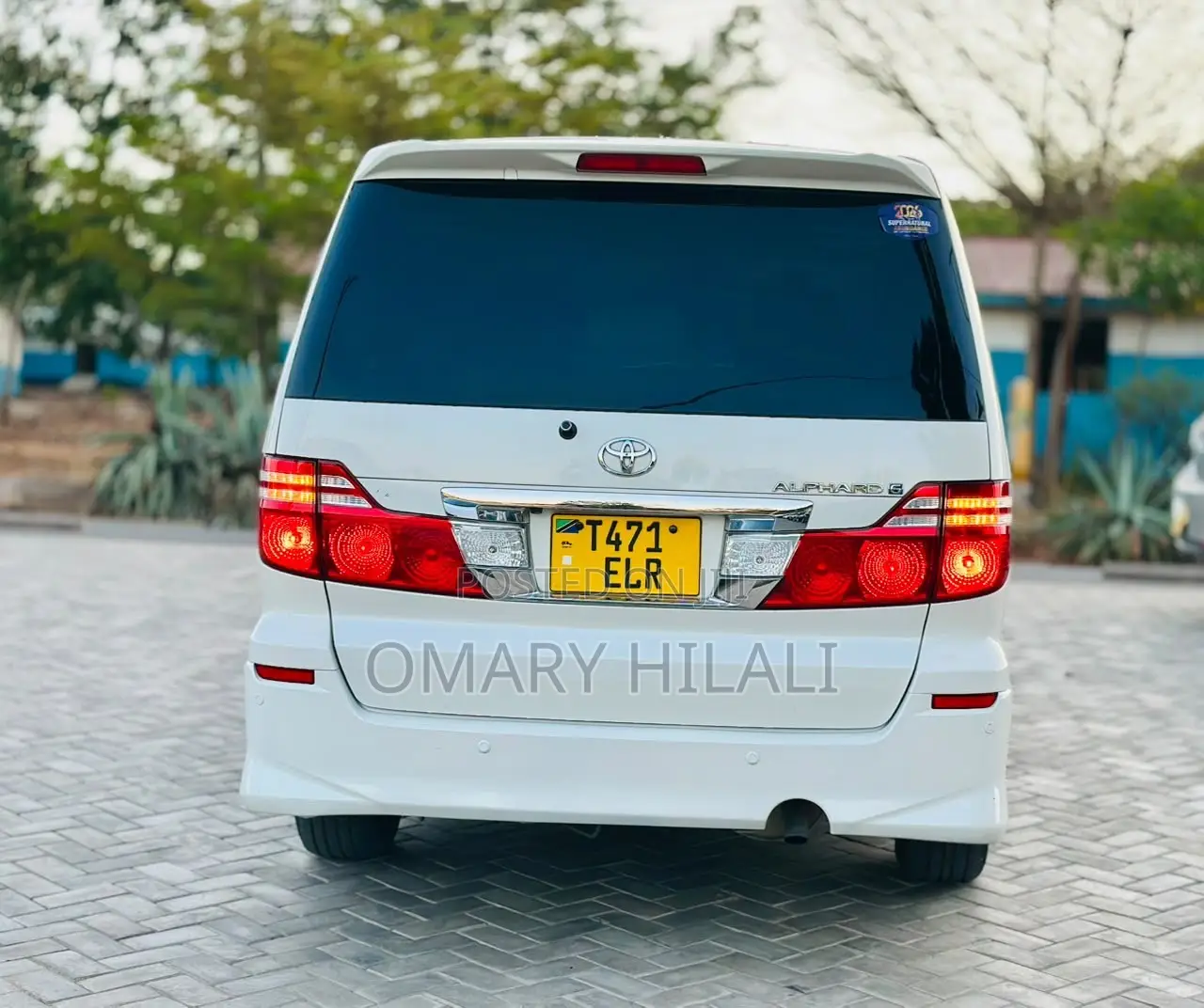 Toyota Alphard 2006 White