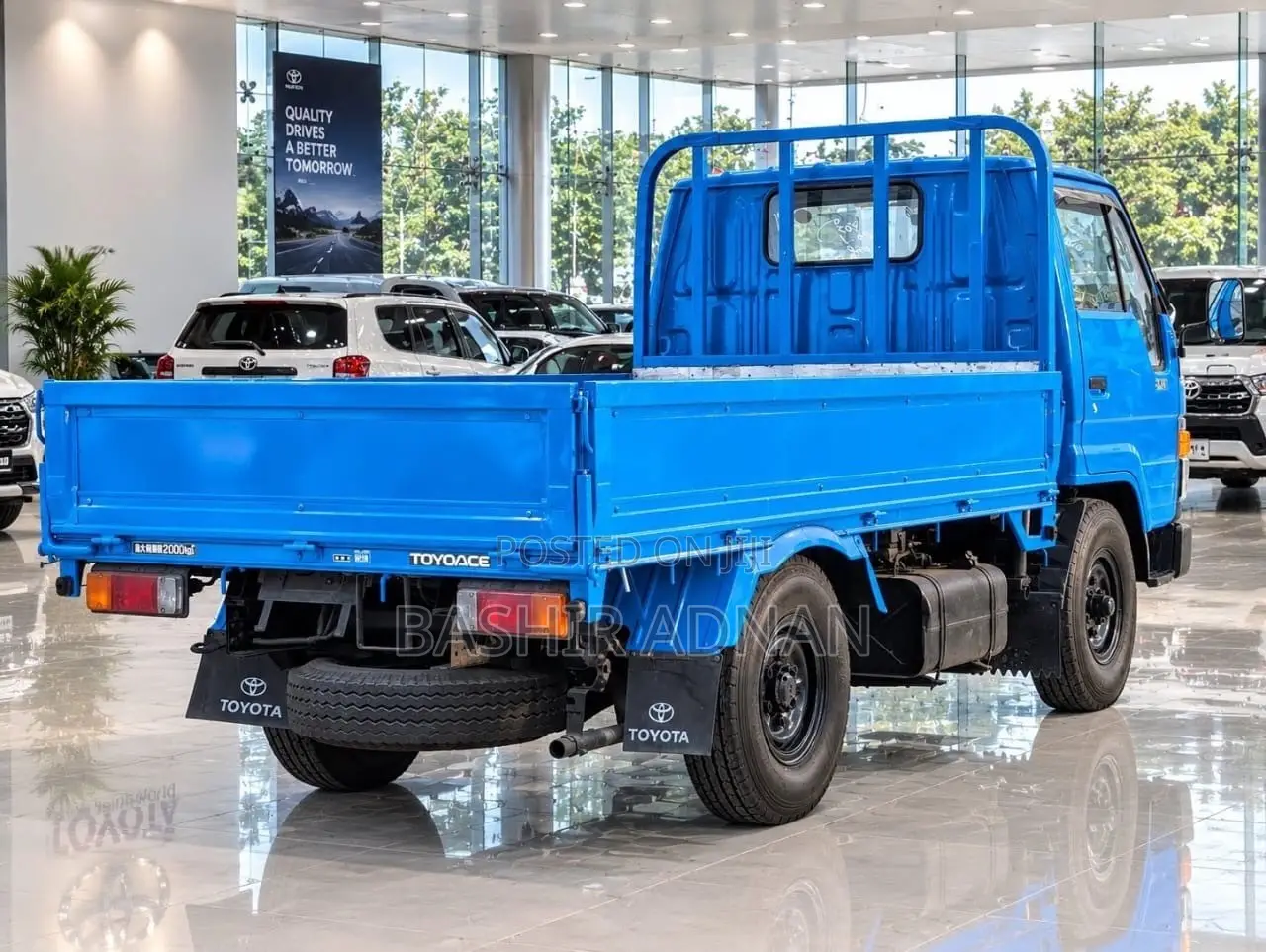 Toyota Dyna Tani 2 Tonnes Unregistered(mpya).