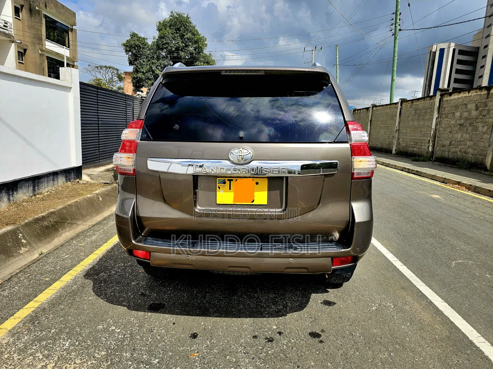 Toyota Land Cruiser Prado 2017 Gray