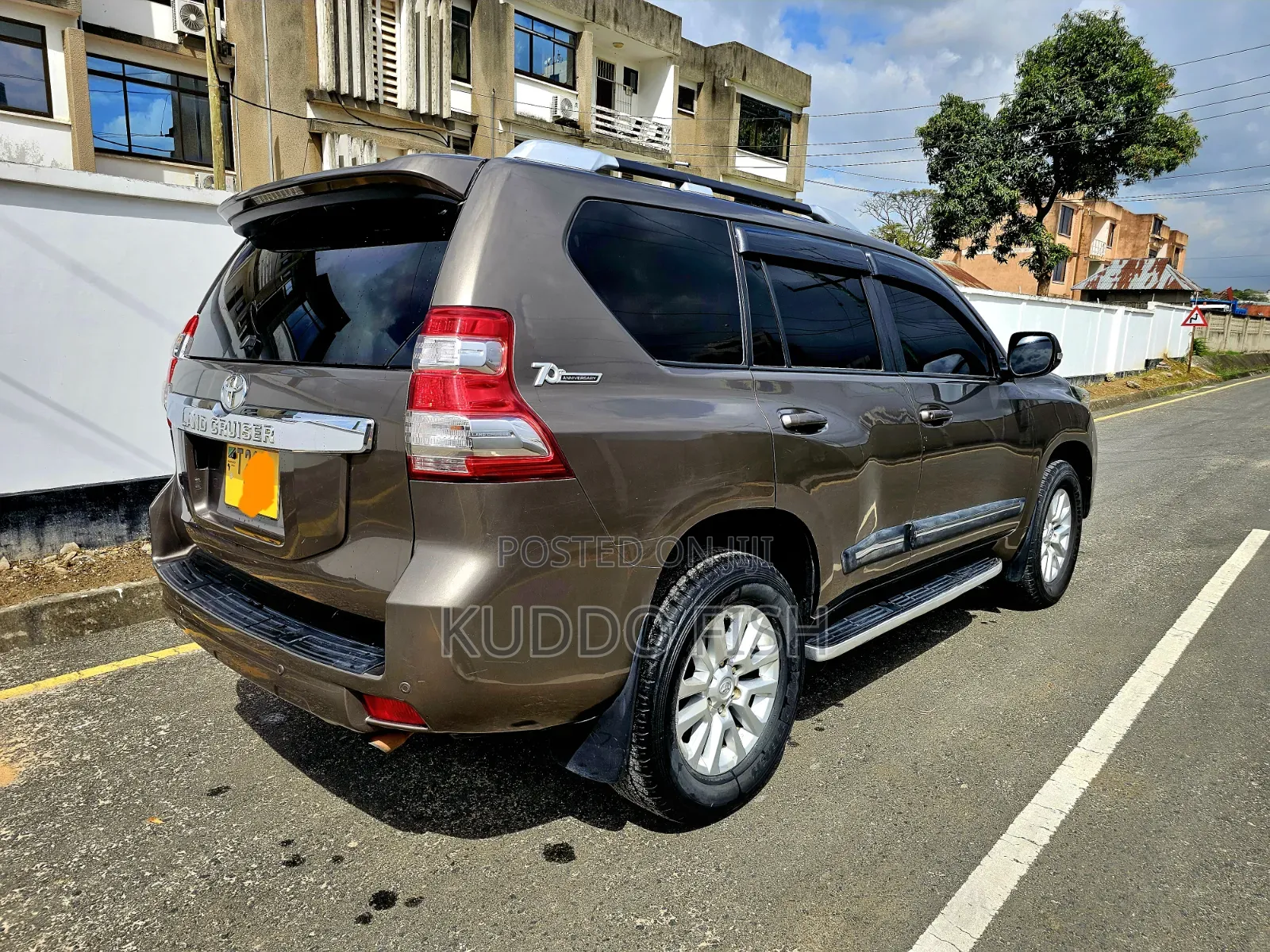 Toyota Land Cruiser Prado 2017 Gray