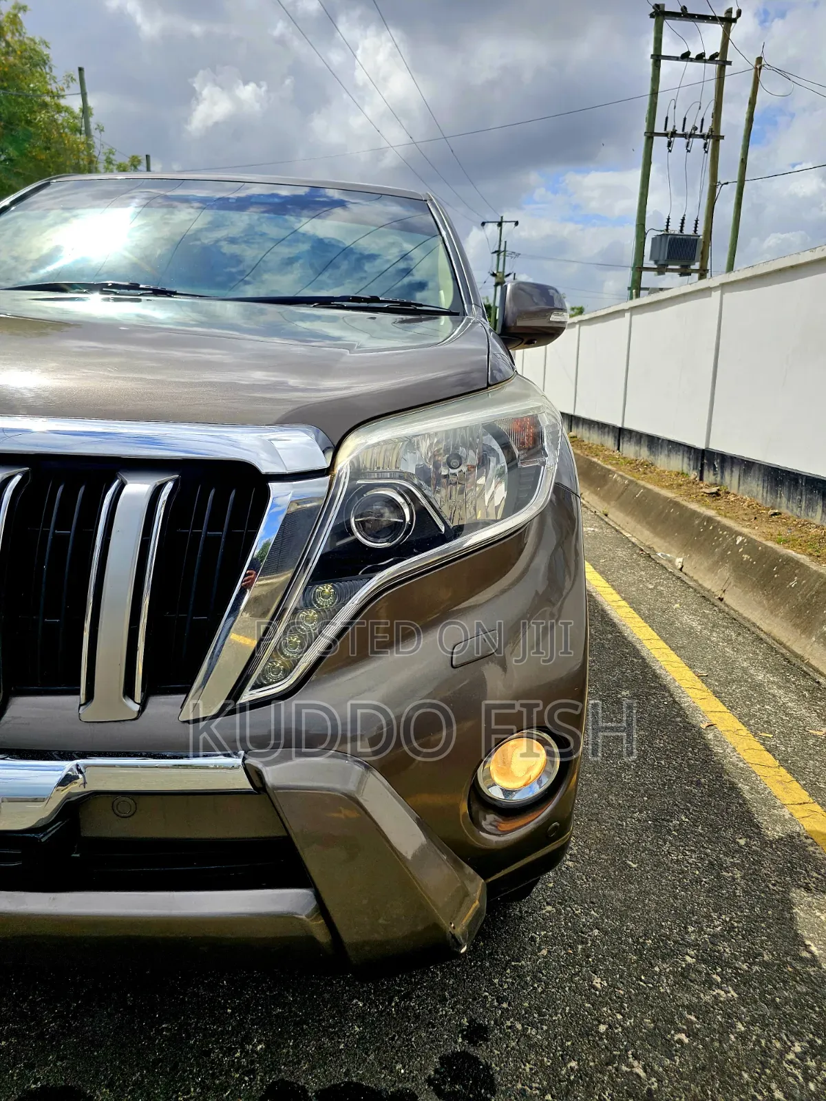 Toyota Land Cruiser Prado 2017 Gray