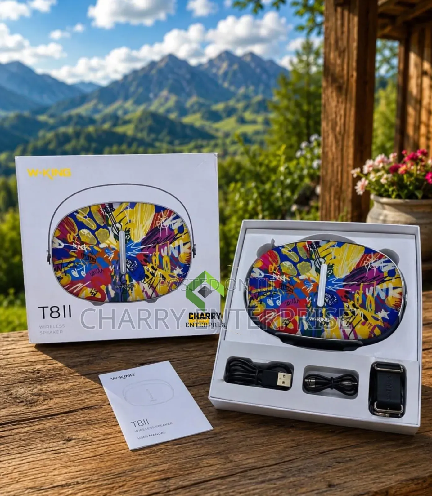 W-King T8 II Portable Wireless Bluetooth Speaker 40W Powerful