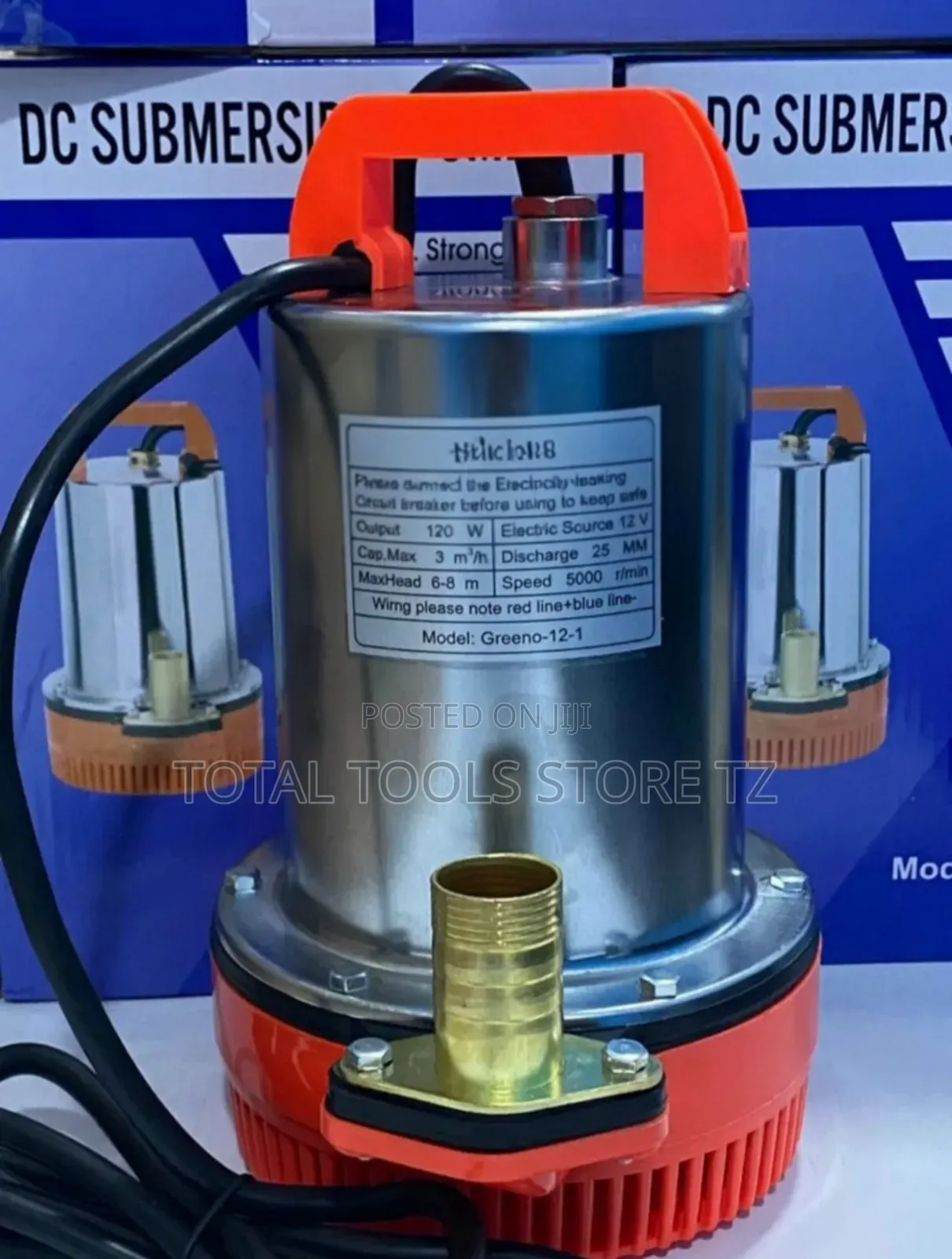 Basoo Sewage Pump 12V 120W