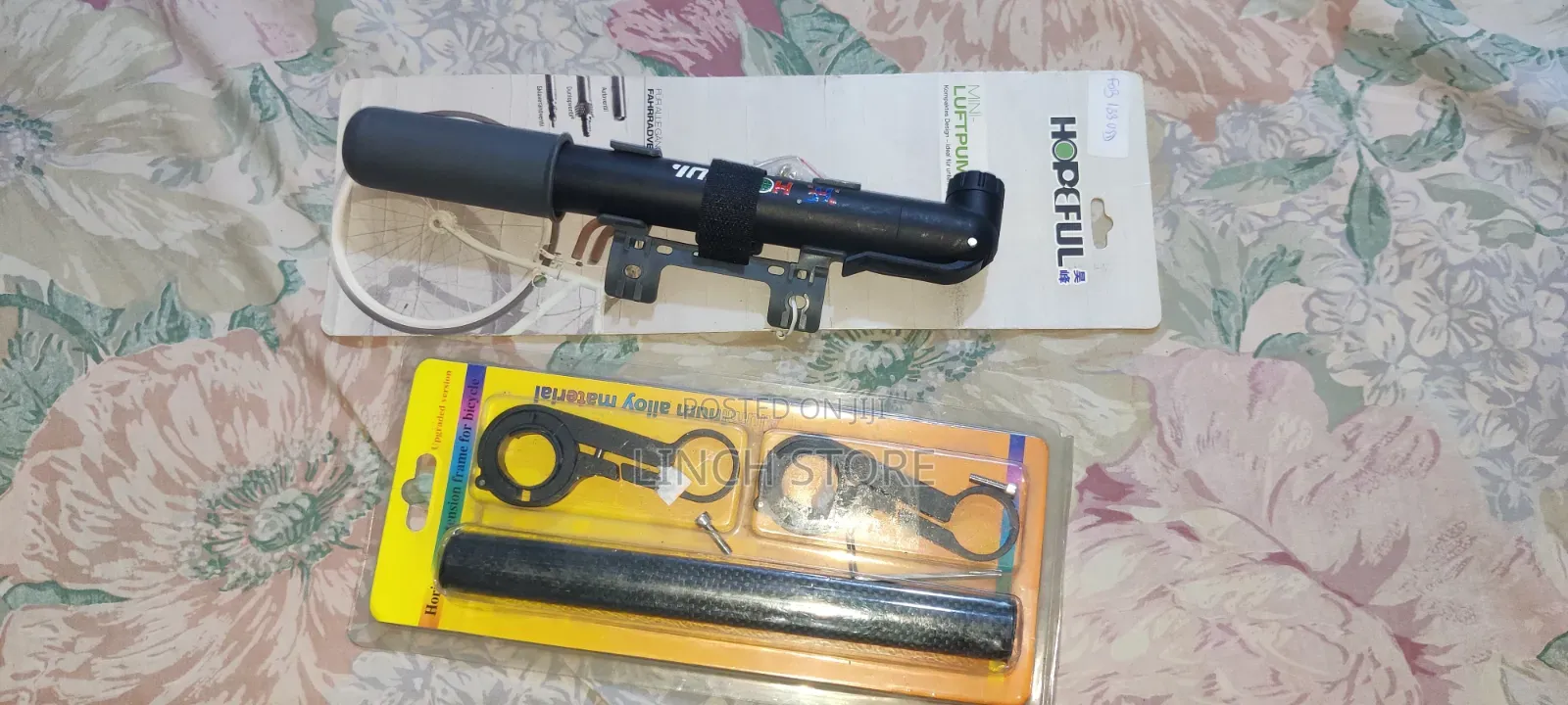 Bike Mini Pump and Extension Frame