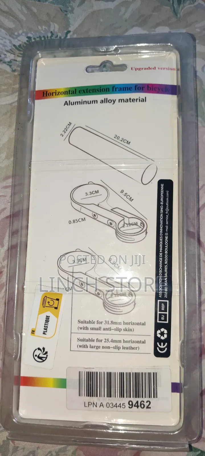 Bike Mini Pump and Extension Frame