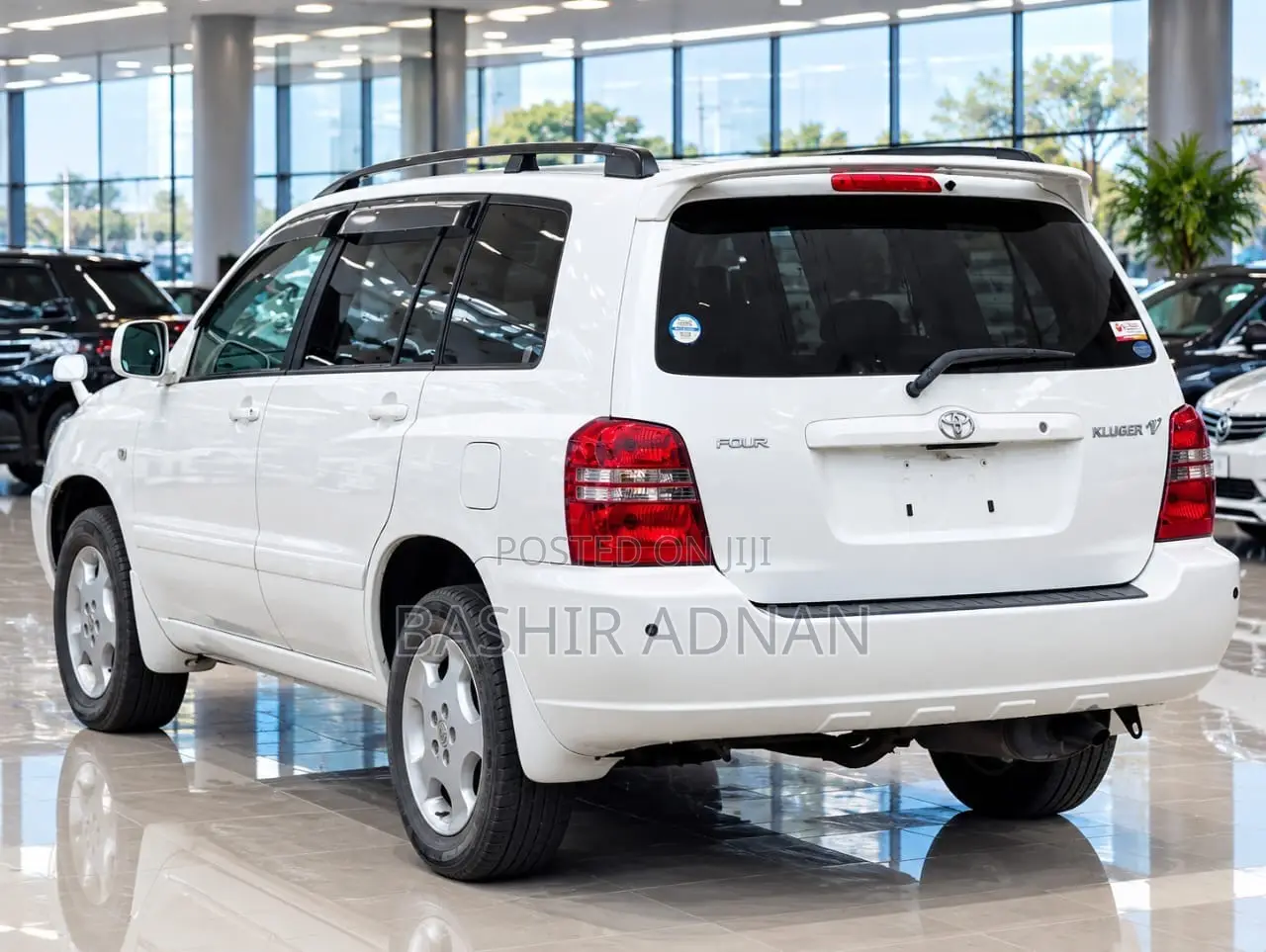 Toyota Kluger 2001 White