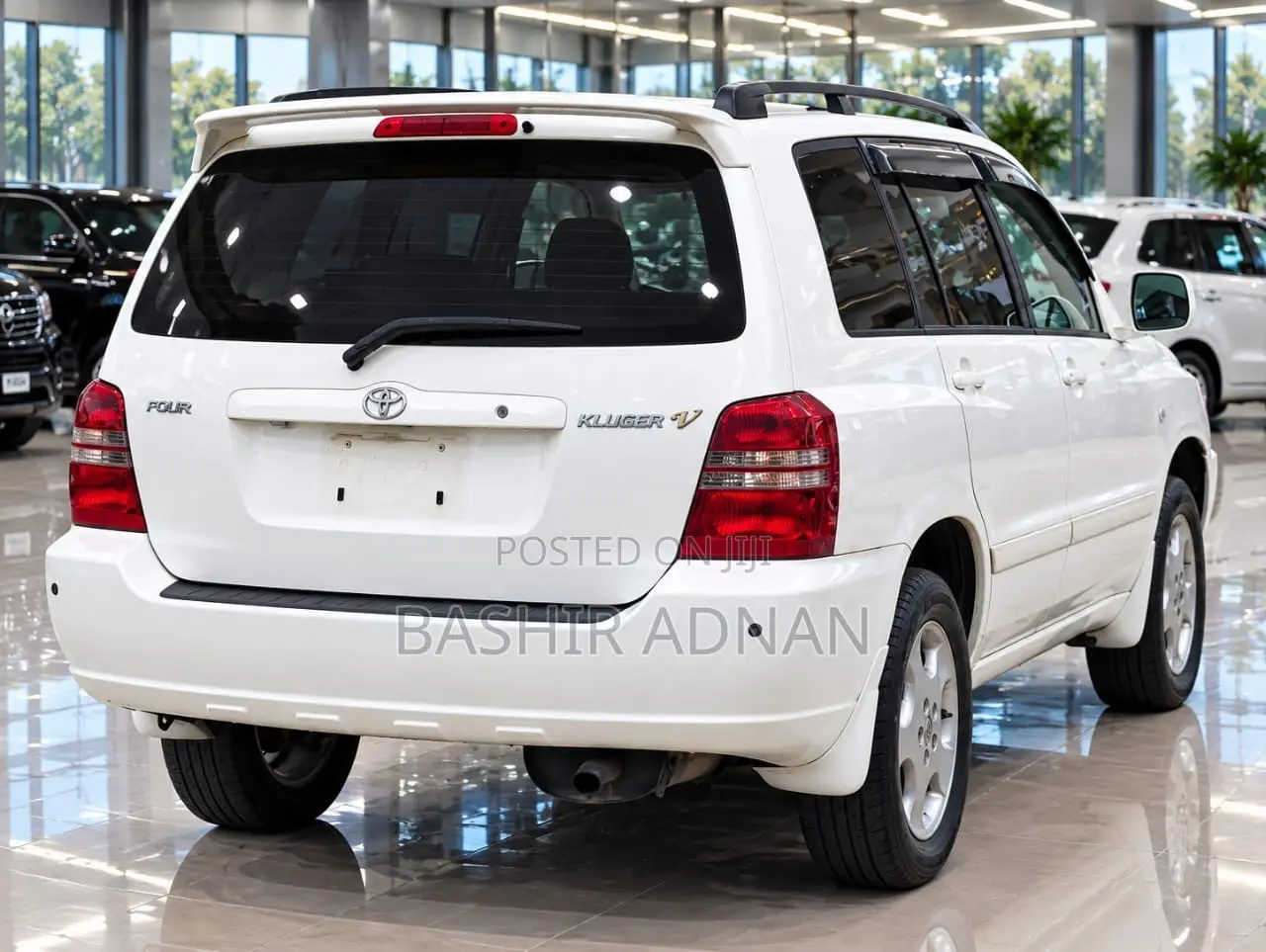Toyota Kluger 2001 White