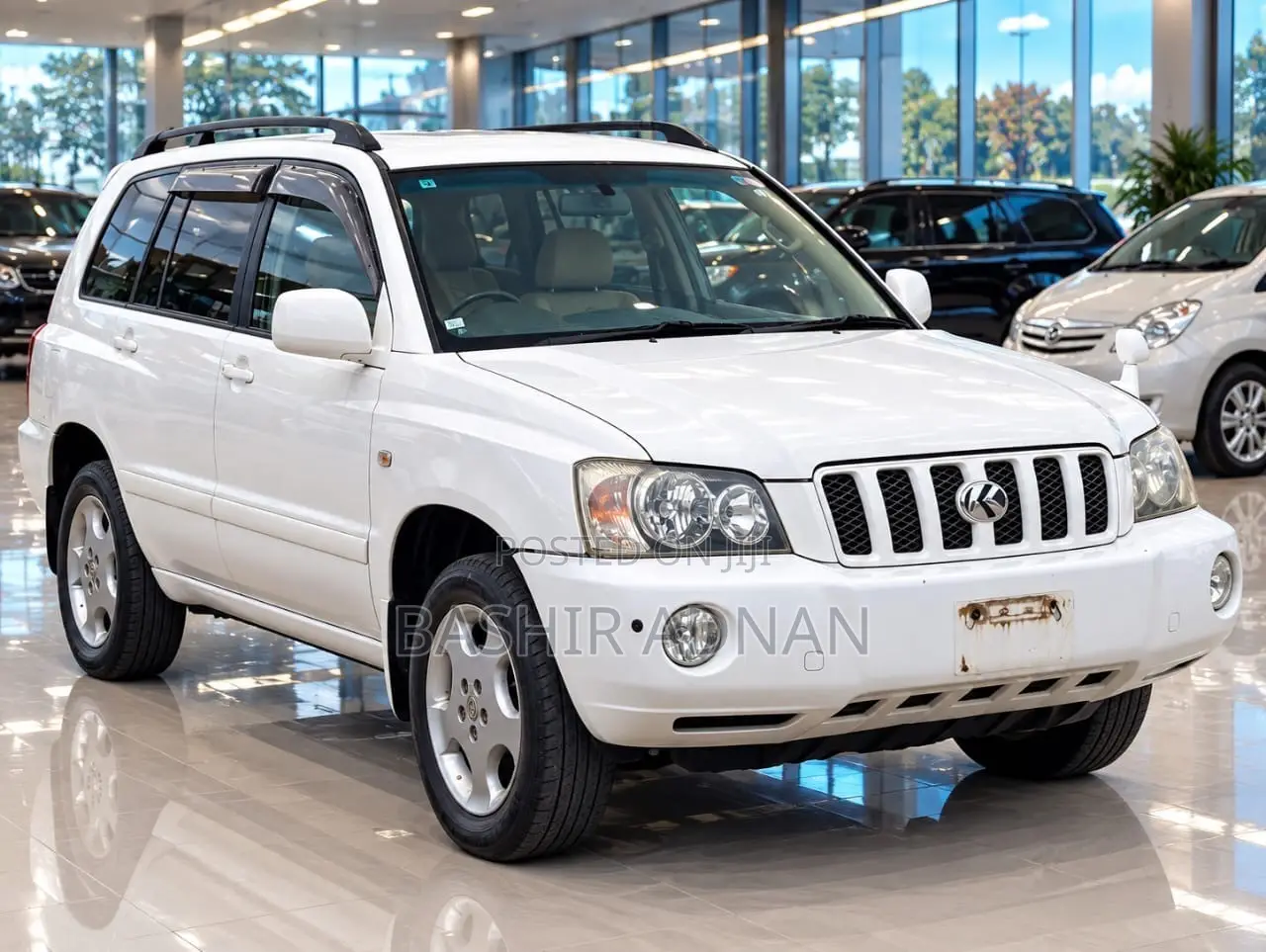 Toyota Kluger 2001 White