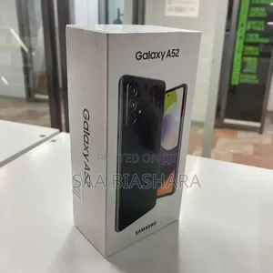 New Samsung Galaxy A52 128 GB Black
