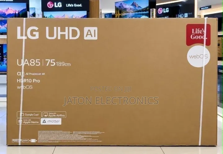 LG 75 Inches Uhd TV AU85000