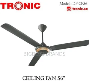 Tronic Ceiling Fan
56 Inch
Df Cf56br
Brown