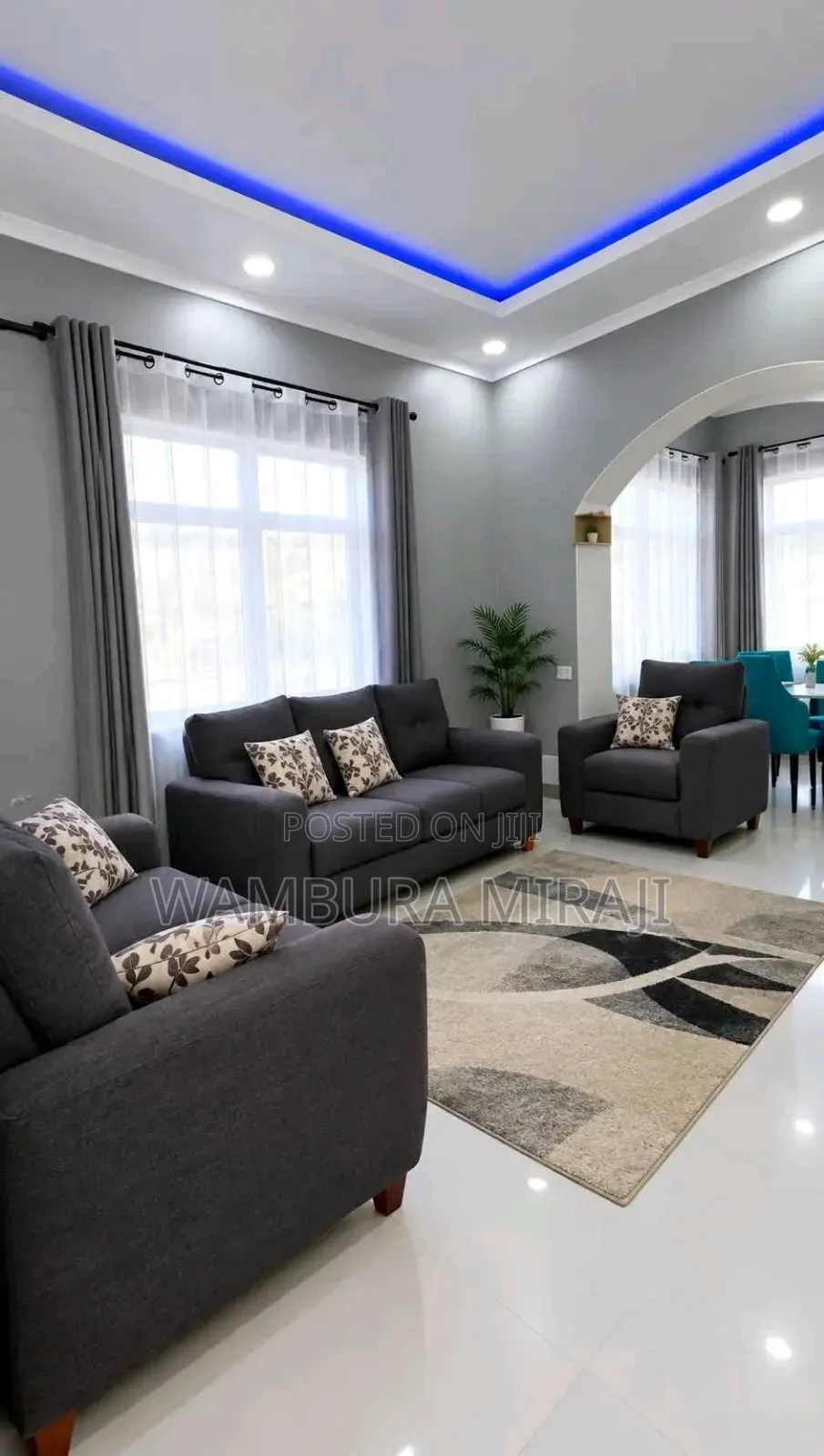 Furnished 3bdrm Block of Flats in Nyumba, Temeke for sale