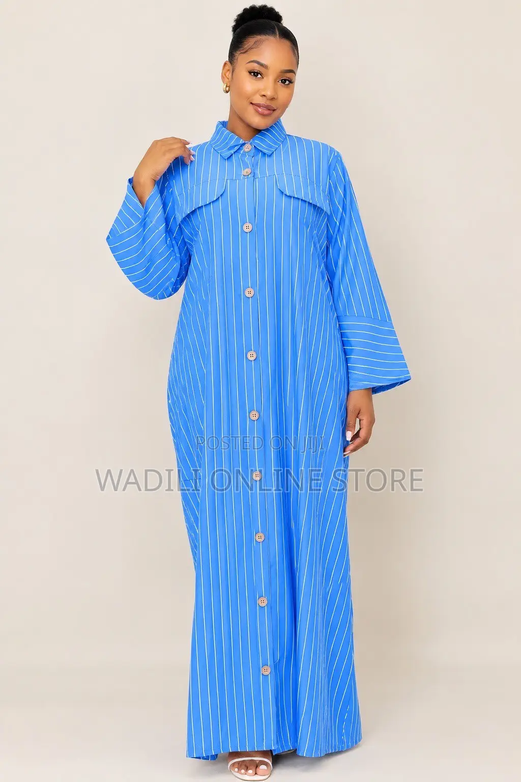 Long Striped Dress