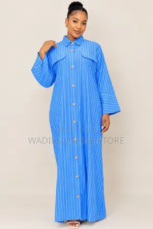 Long Striped Dress