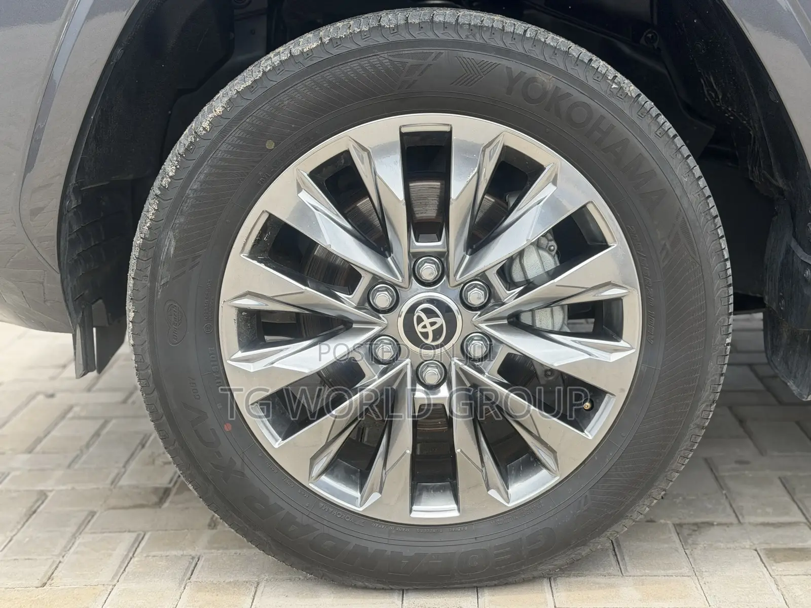 Toyota Land Cruiser LC300 2024 Gray