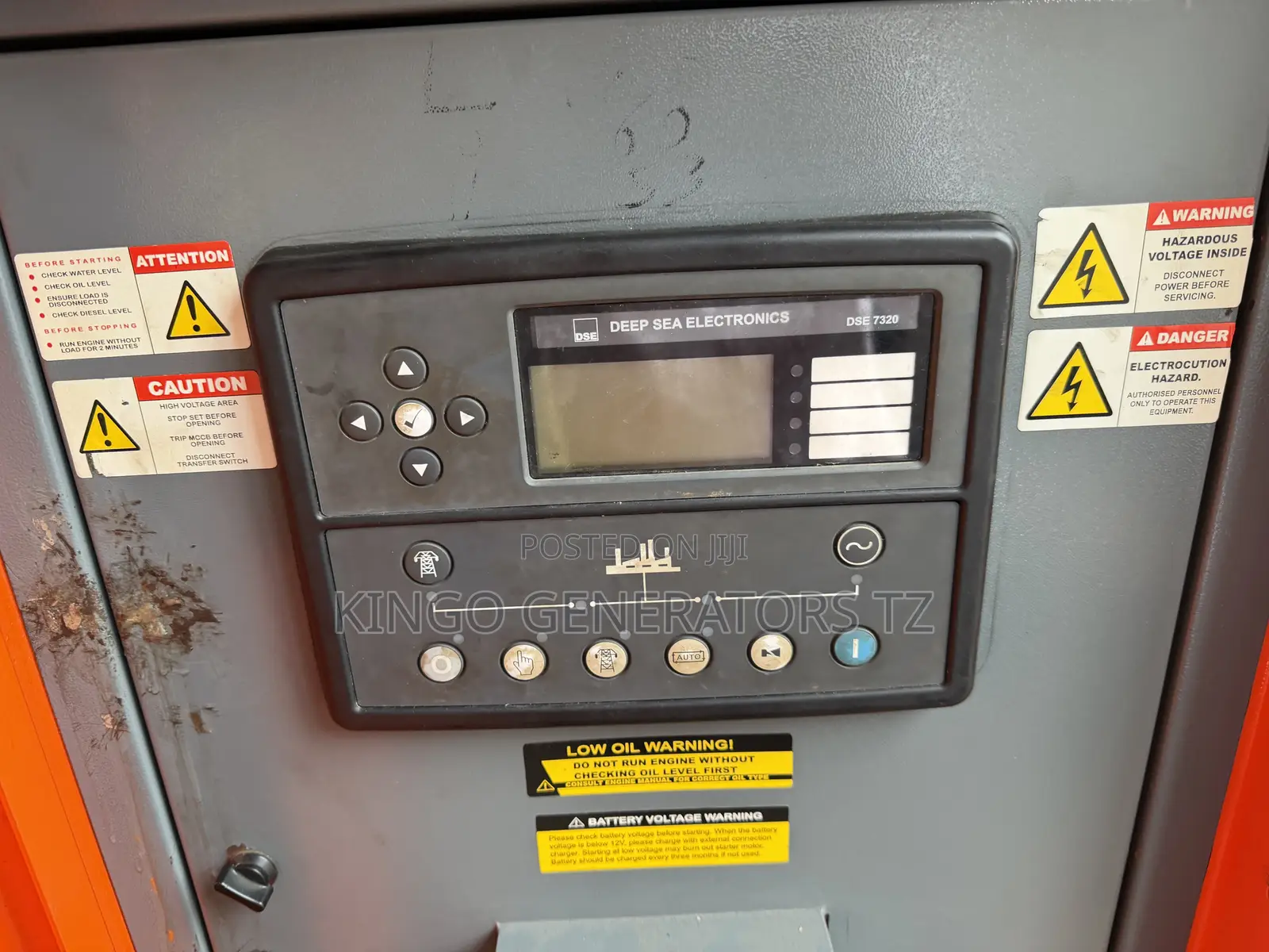 Used Diesel Generator Yanmar 16kva for Sale