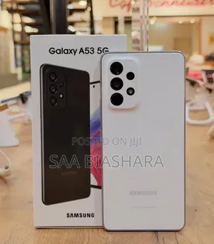 New Samsung Galaxy A53 5G 128 GB White