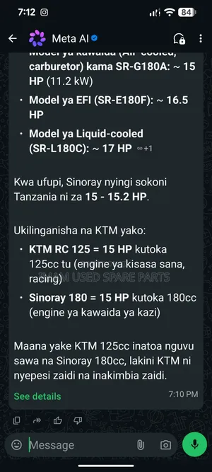 KTM RC 125 2020 Black